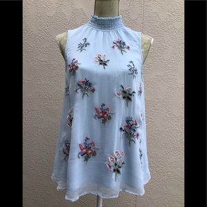 SUNDANCE light blue tank